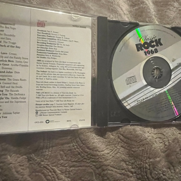 1968 Classic Rock Time Life Music CD - Picture 2 of 6